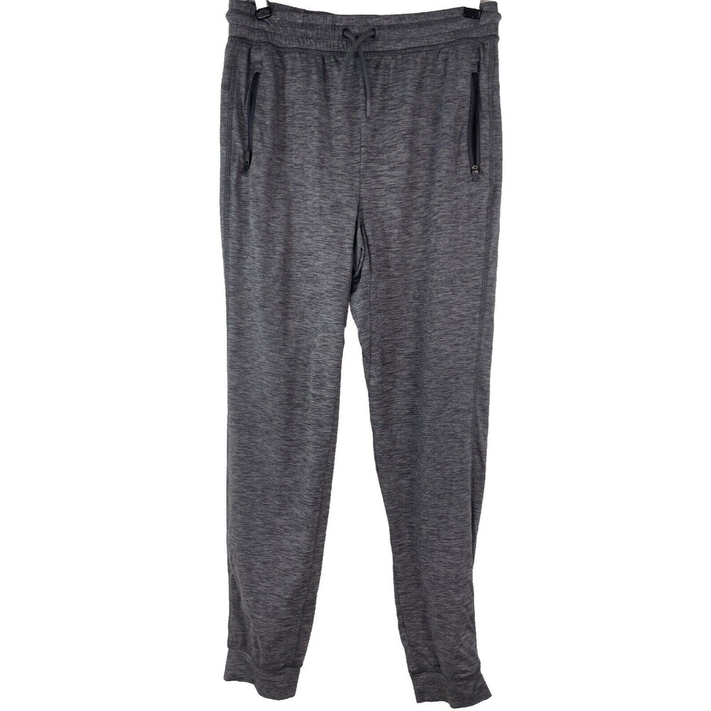 All In Motion Boys Lightweight Gym Running Pants Joggers Large 12 / 14 Gray